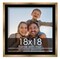 18x18 Frame with Mat - Bronze 20x20 Frame Wood Made to Display Print or Poster Measuring 18 x 18 Inches with Black Photo Mat